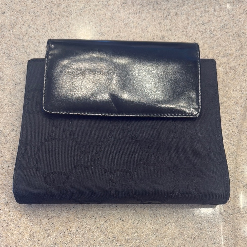 Gucci Black Leather Wallet